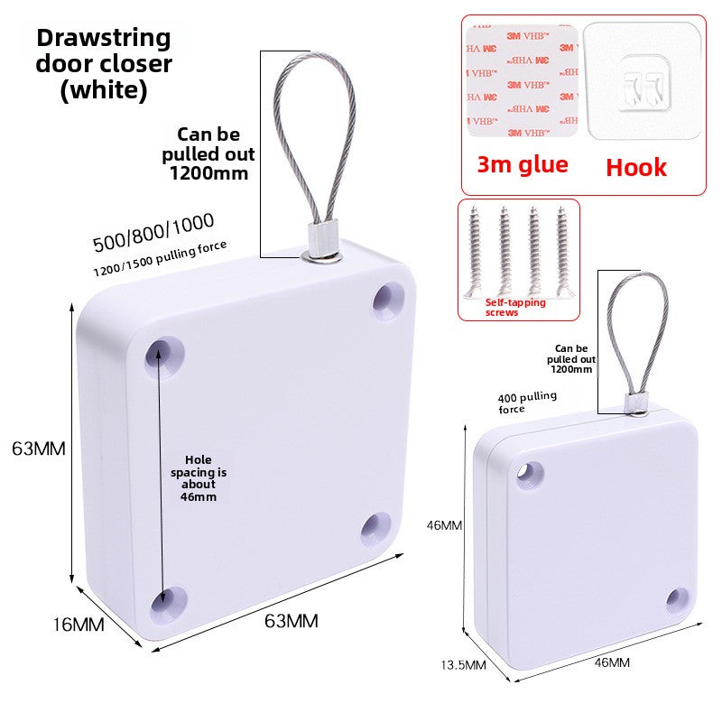 Non-drilled household buffer door stopper