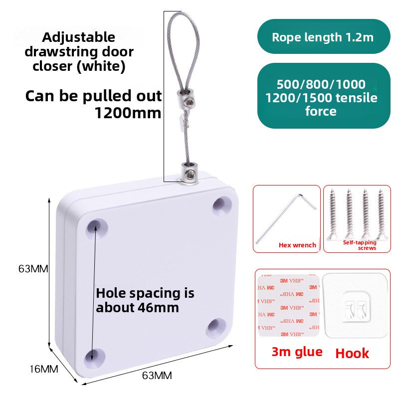Non-drilled household buffer door stopper