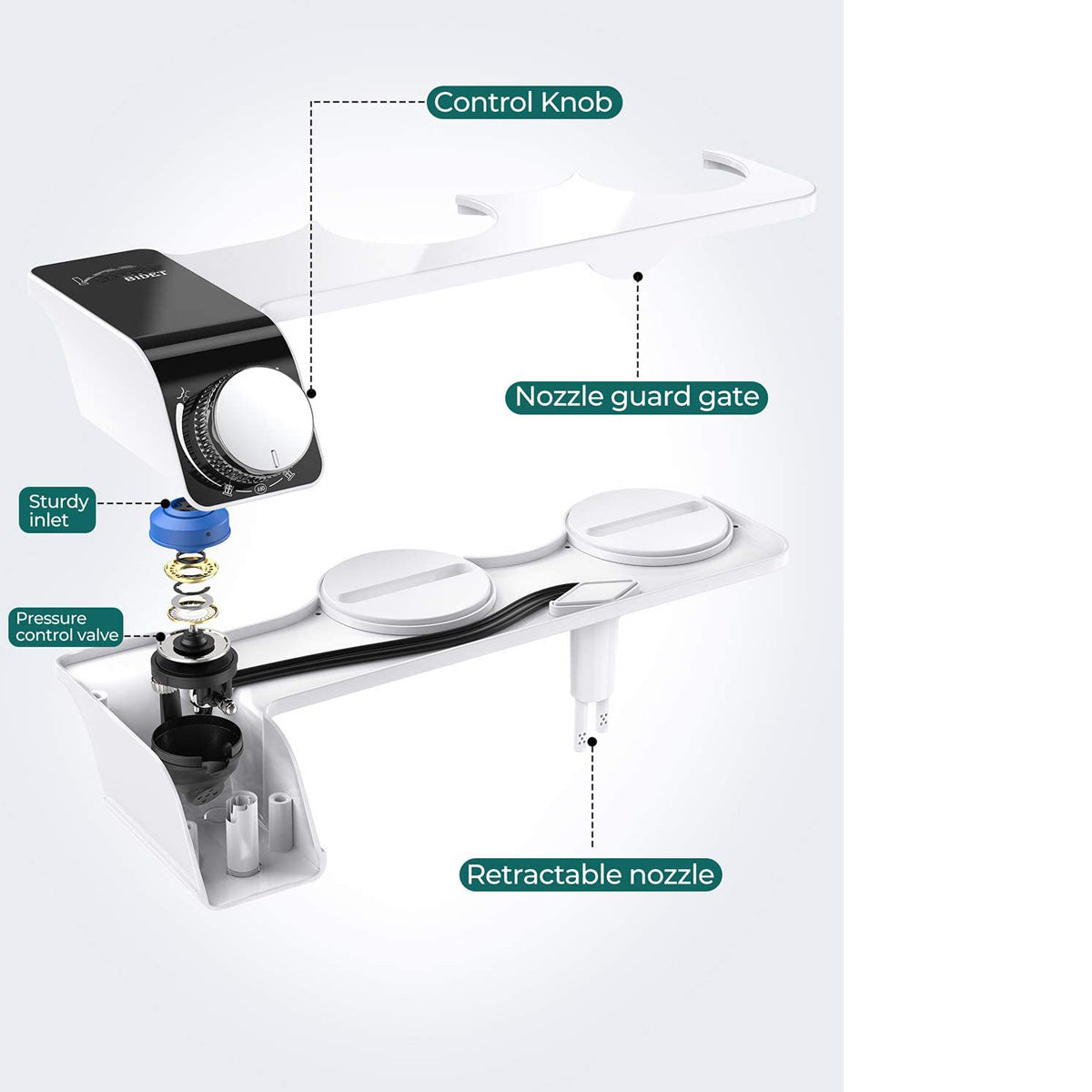Non-Electric Smart Toilet Bidet