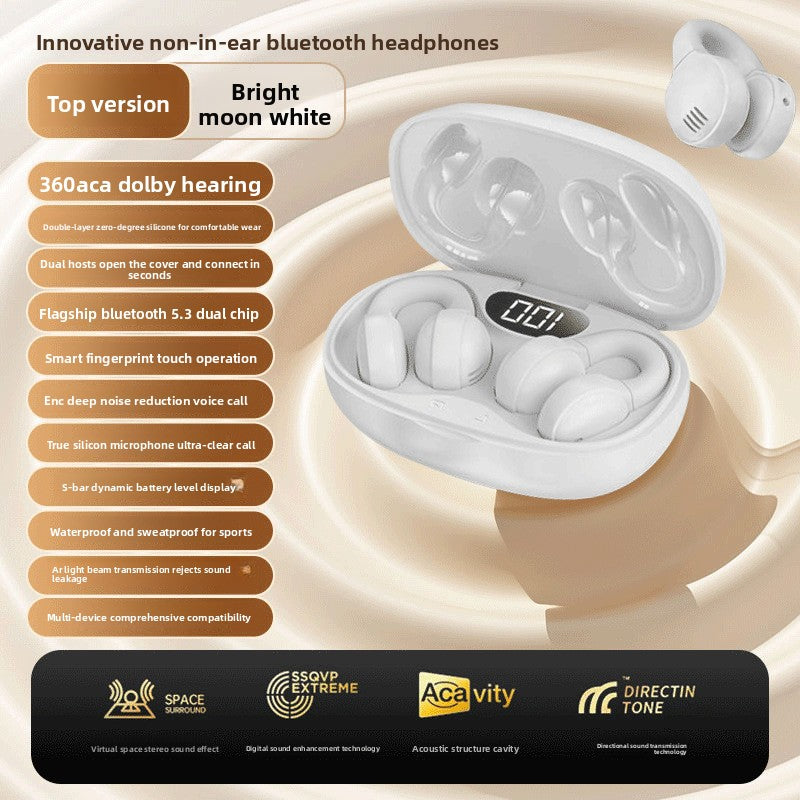 Non-in-ear wireless Bluetooth headphones