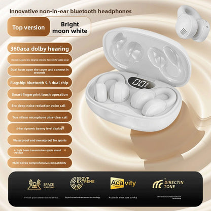 Non-in-ear wireless Bluetooth headphones