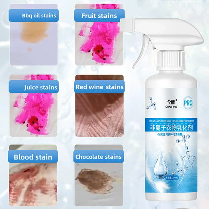 Non-Ionic Clothing Emulsifier Stain Remover Spray