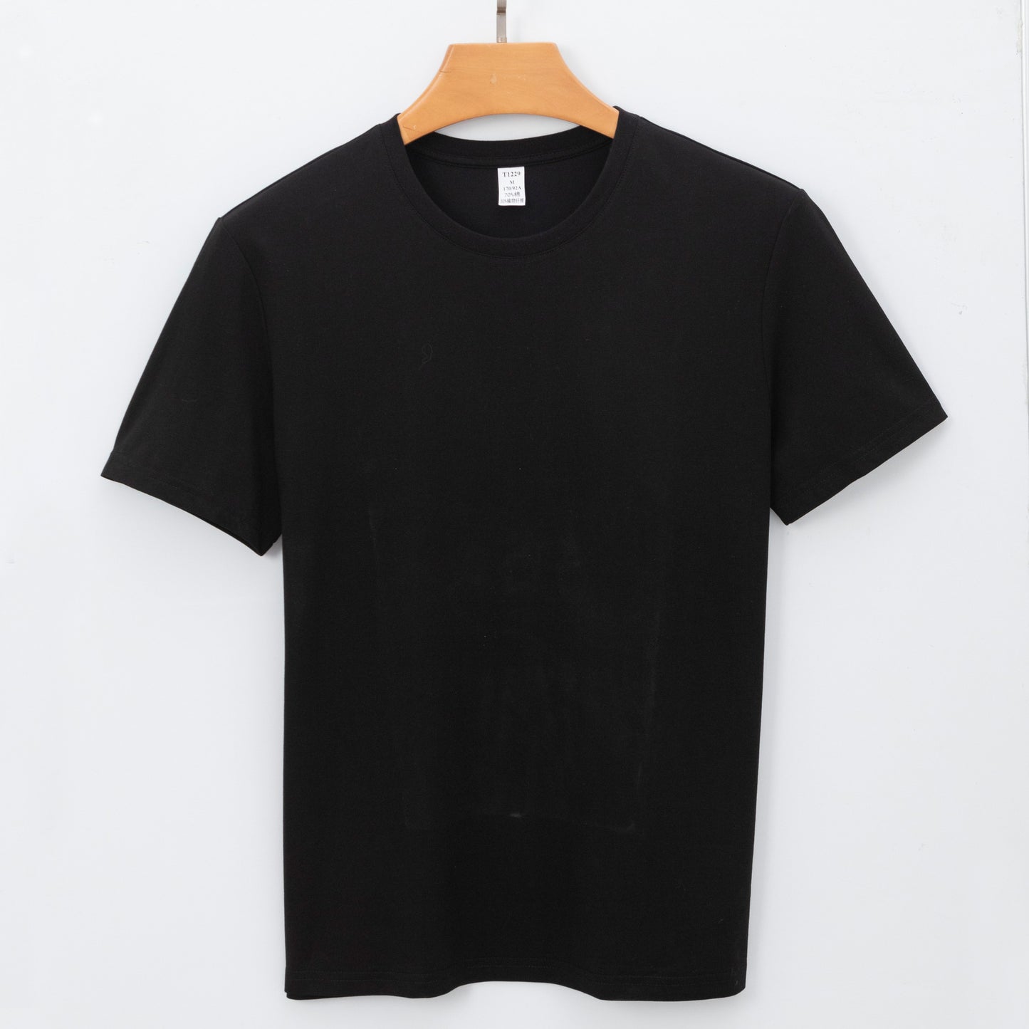 Non-iron Round Neck T-shirt