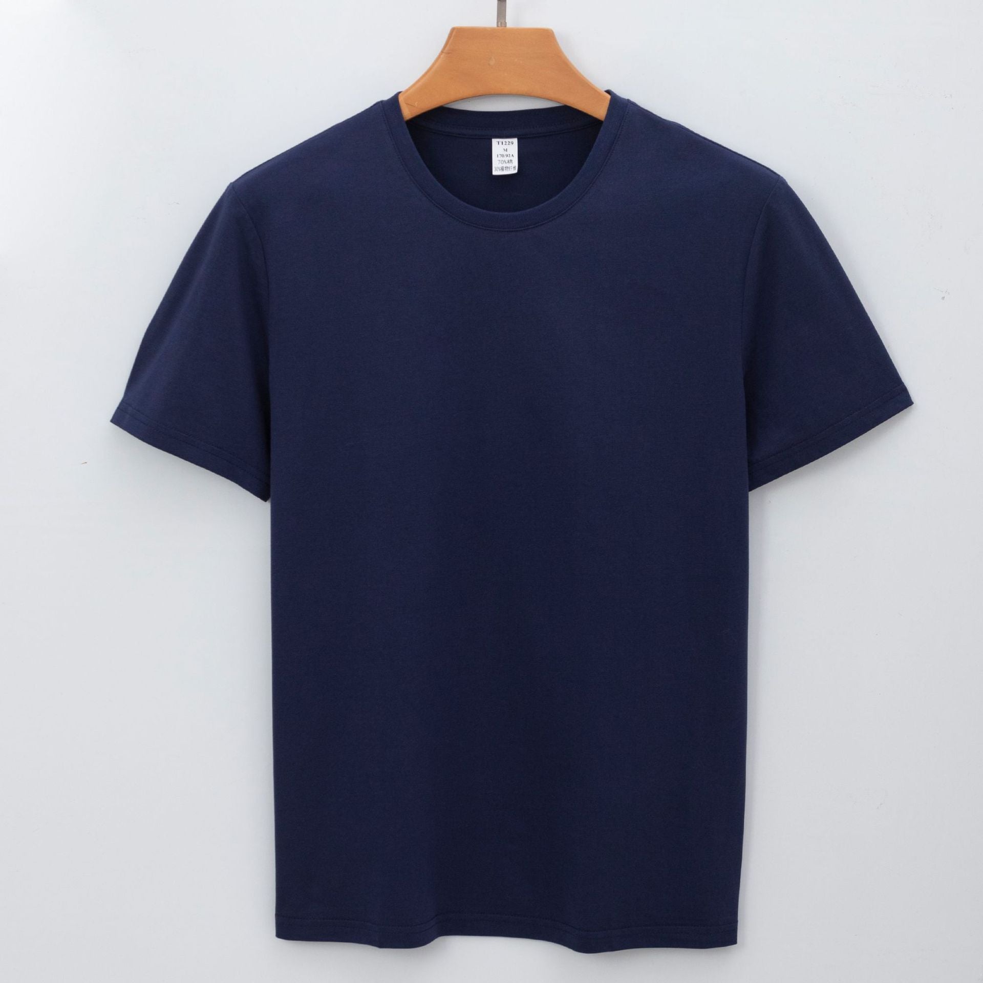 Non-iron Round Neck T-shirt