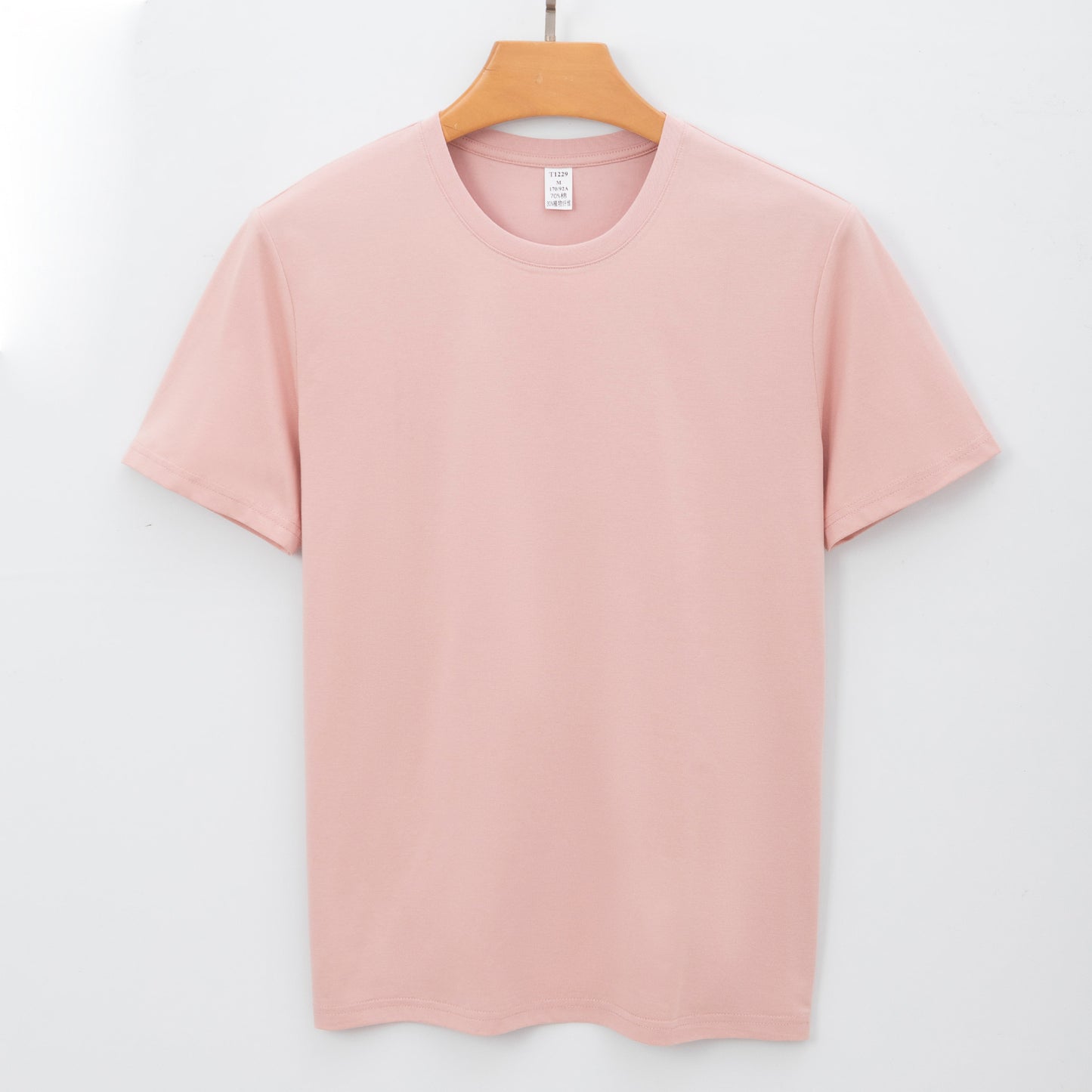 Non-iron Round Neck T-shirt
