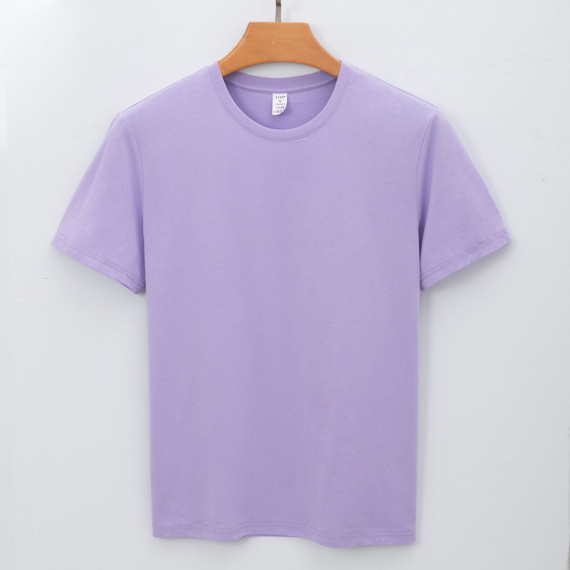 Non-iron Round Neck T-shirt
