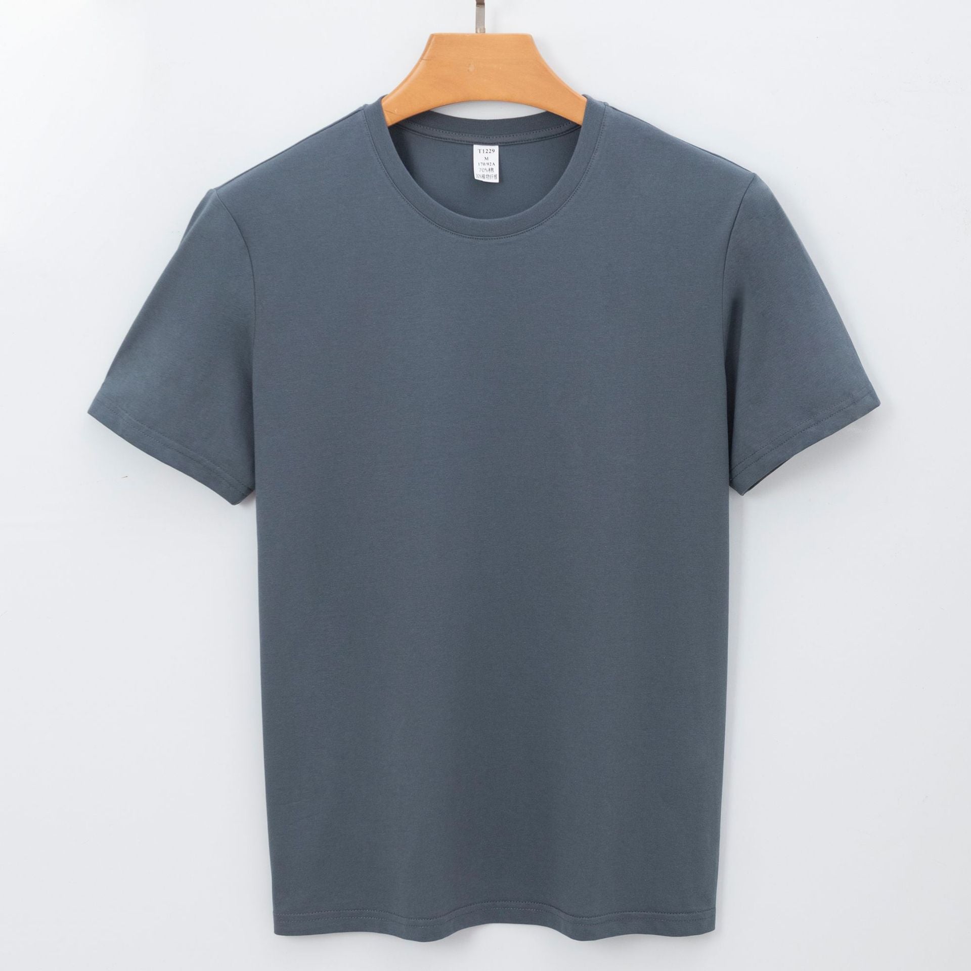 Non-iron Round Neck T-shirt