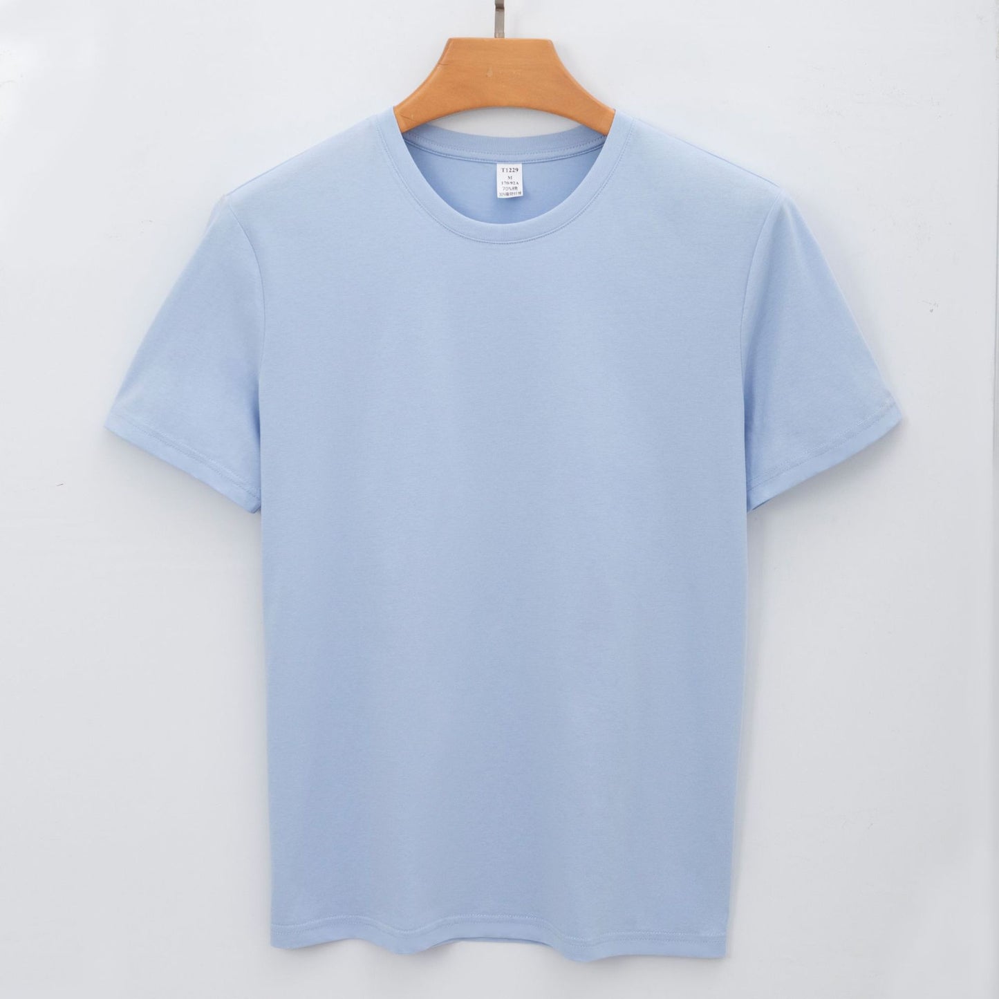 Non-iron Round Neck T-shirt