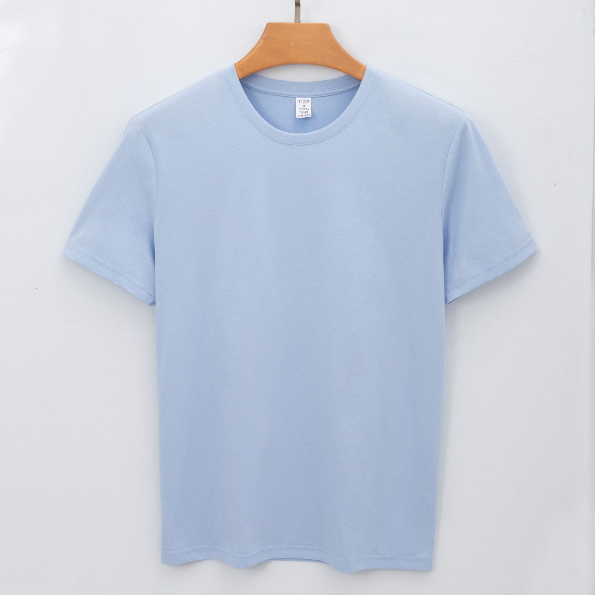 Non-iron Round Neck T-shirt