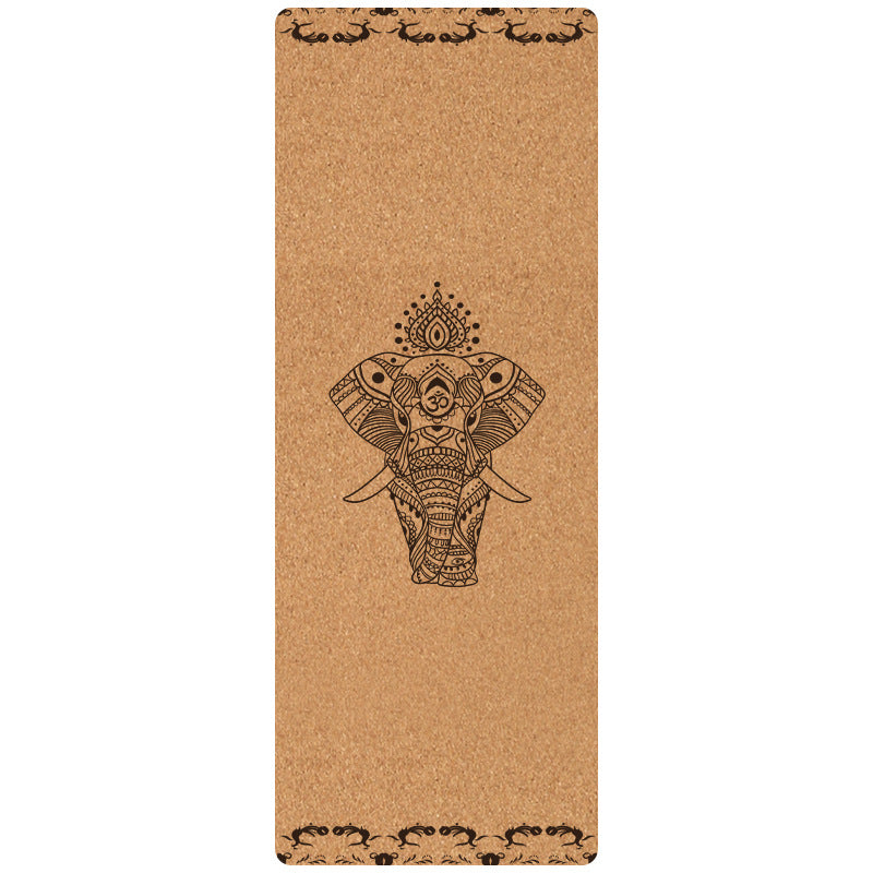 Non-slip Cork Yoga Exercise Mat