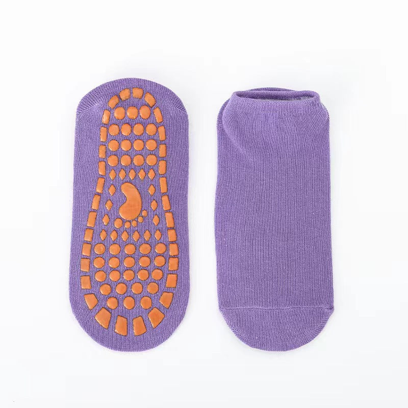 Non-slip Cotton Sports Socks for Yoga and Toddlers