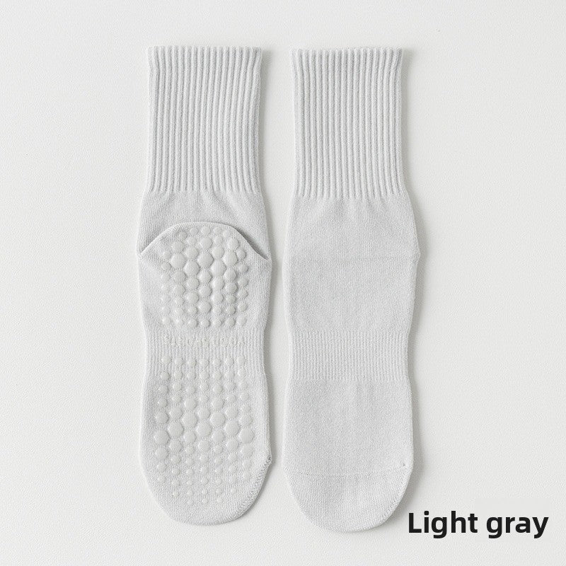 Non-Slip Cotton Yoga Socks for Women