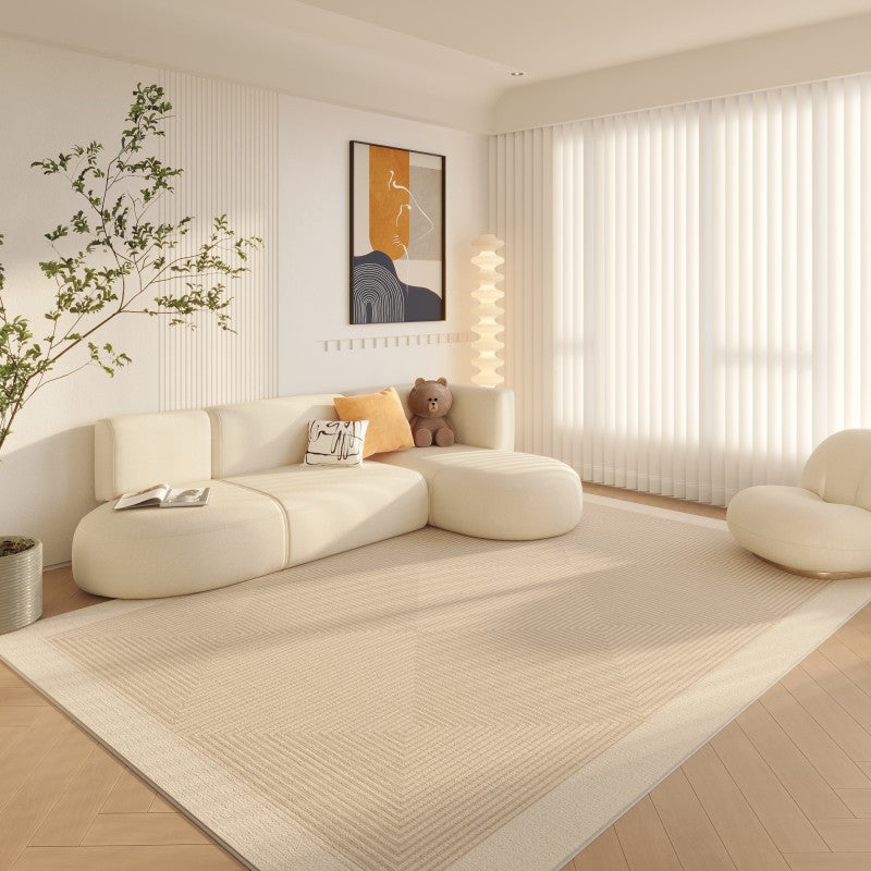Non-Slip Crystal Velvet Carpet for Living Room and Bedroom