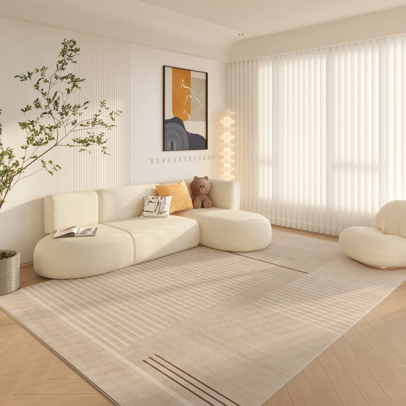 Non-Slip Crystal Velvet Carpet for Living Room and Bedroom