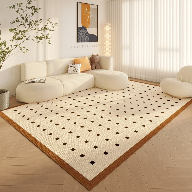 Non-Slip Crystal Velvet Carpet for Living Room and Bedroom