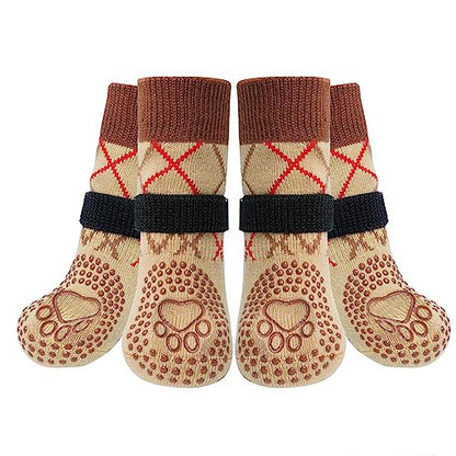 Non-Slip Double-Sided Pet Socks Indoor Protective Dog Socks