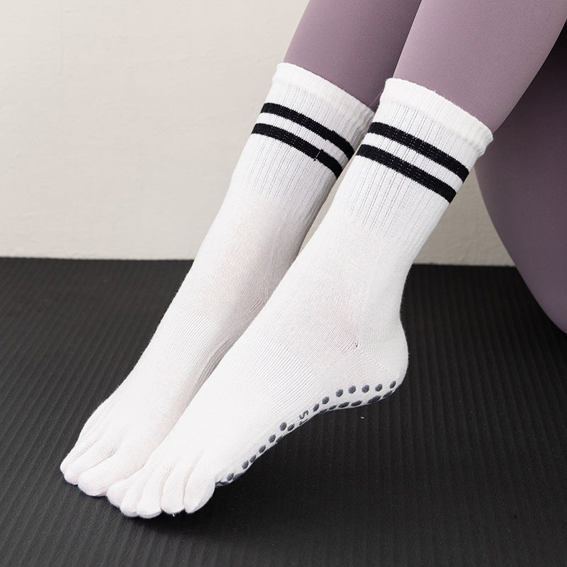 Non-slip Five-Toe Yoga Socks for Women