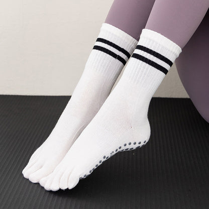 Non-slip Five-Toe Yoga Socks for Women