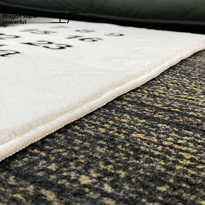 Non-slip Imitation Cashmere Floor Mat
