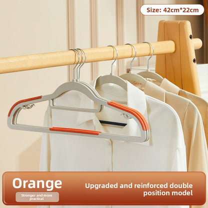 Non-slip, mark-free hanger
