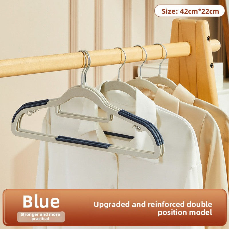 Non-slip, mark-free hanger