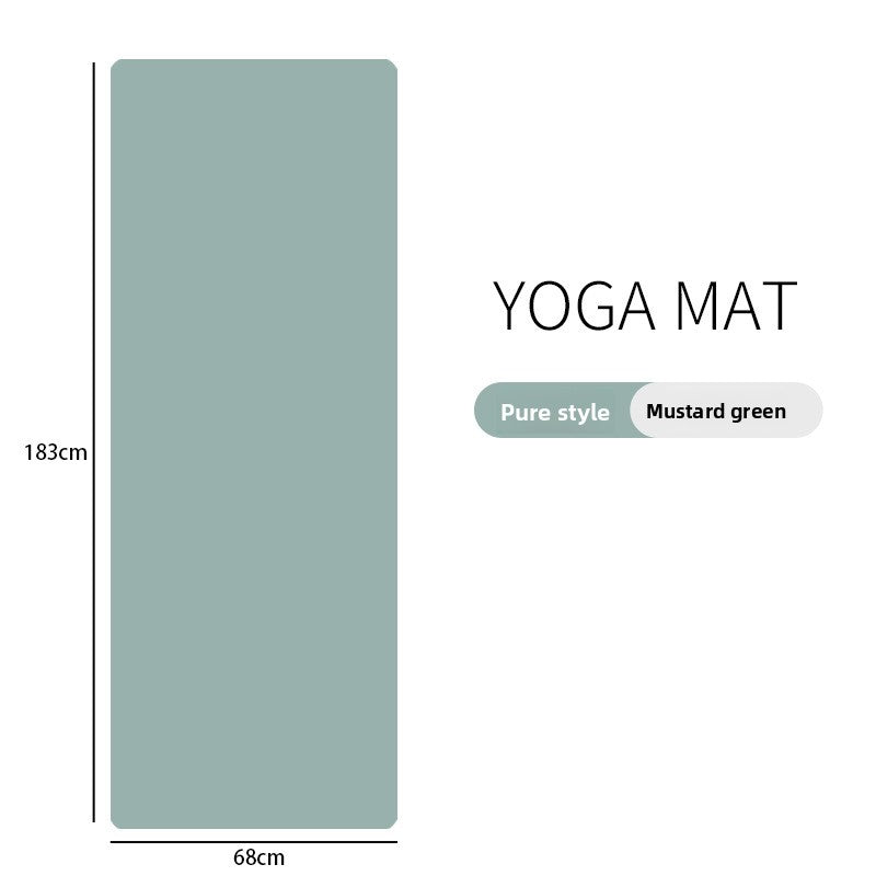 Non-Slip Natural Rubber Yoga Mat