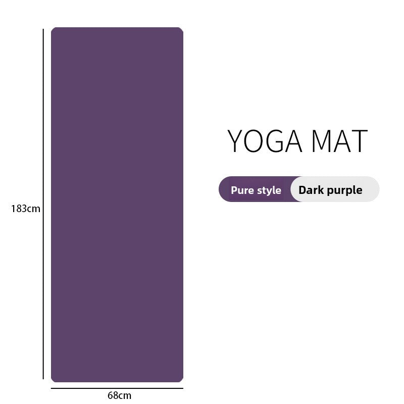 Non-Slip Natural Rubber Yoga Mat