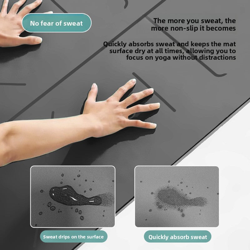 Non-Slip Natural Rubber Yoga Mat