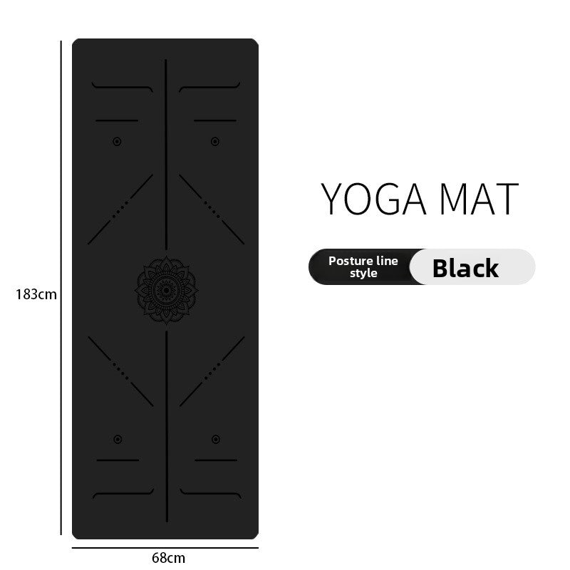 Non-Slip Natural Rubber Yoga Mat