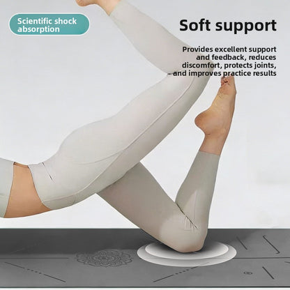Non-Slip Natural Rubber Yoga Mat