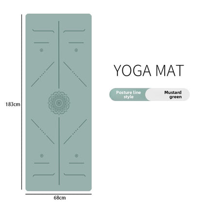 Non-Slip Natural Rubber Yoga Mat