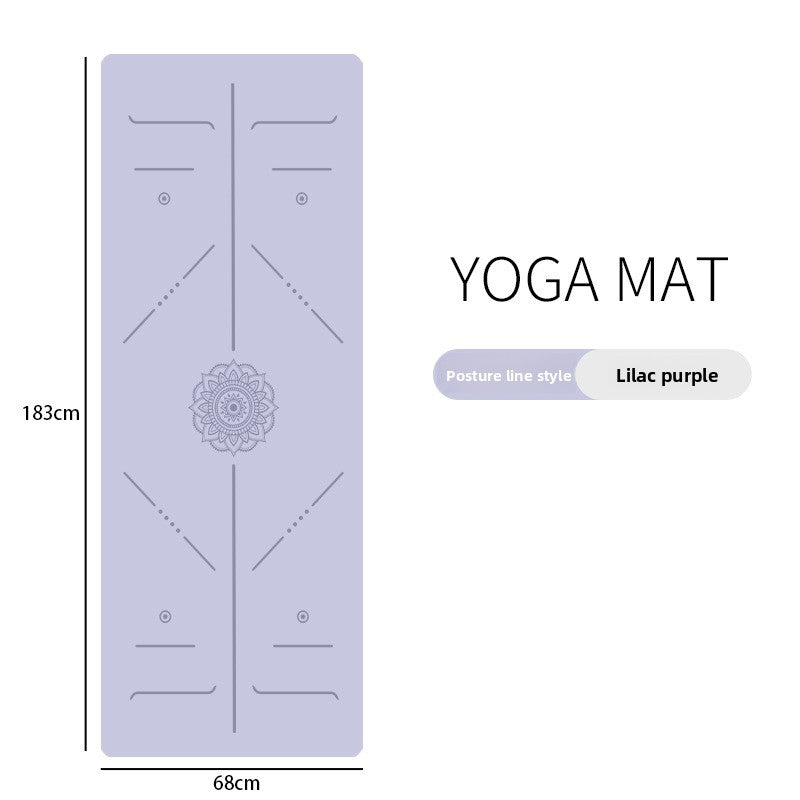 Non-Slip Natural Rubber Yoga Mat