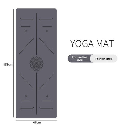Non-Slip Natural Rubber Yoga Mat