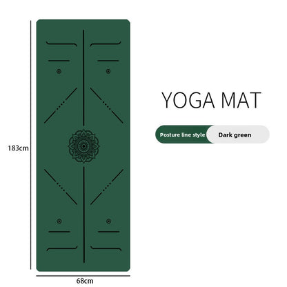 Non-Slip Natural Rubber Yoga Mat