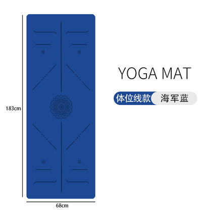 Non-Slip Natural Rubber Yoga Mat