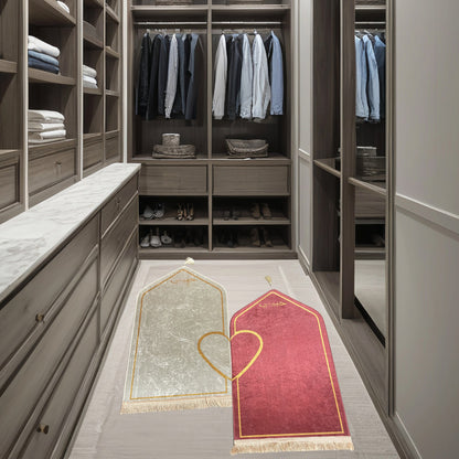 Non-slip printed rug