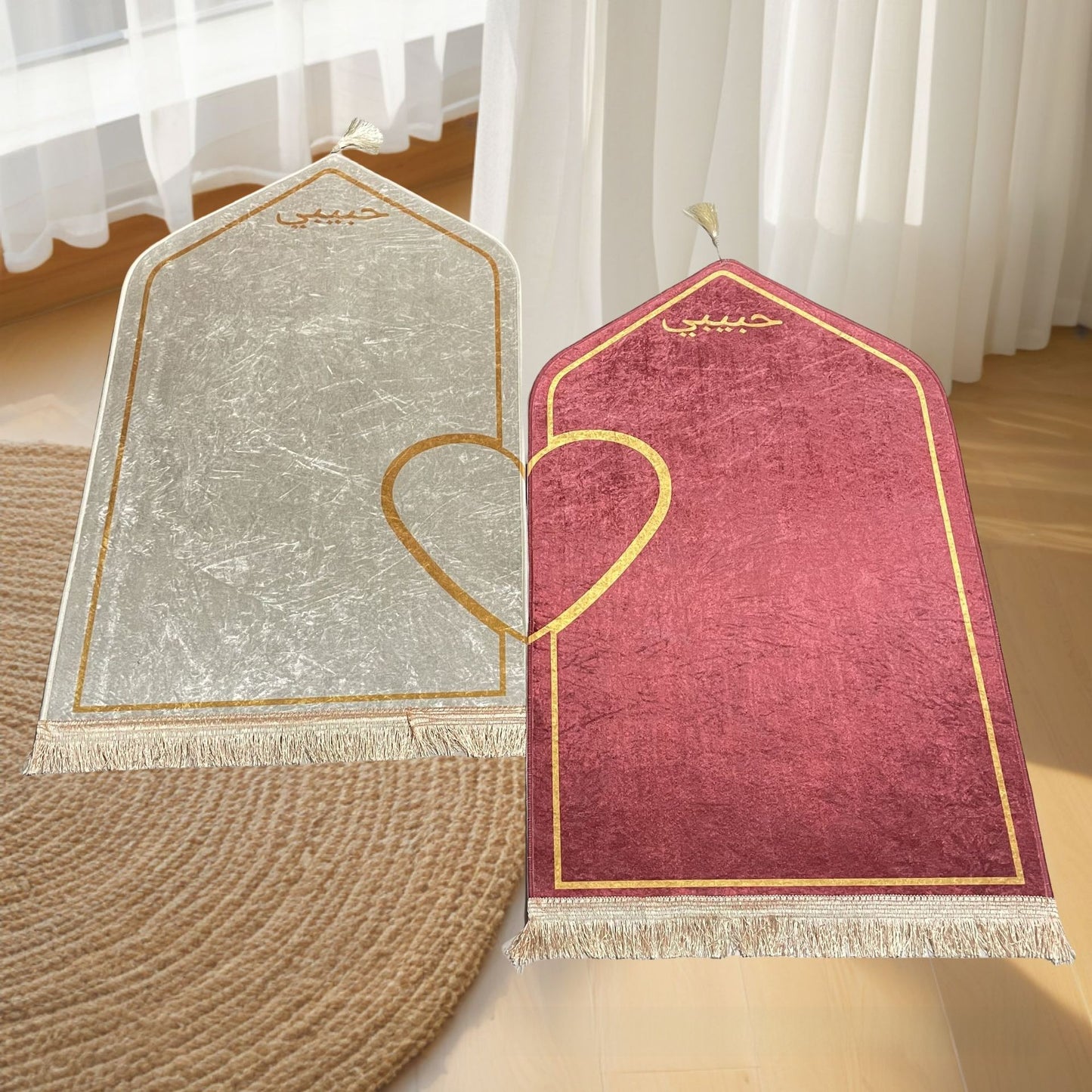 Non-slip printed rug