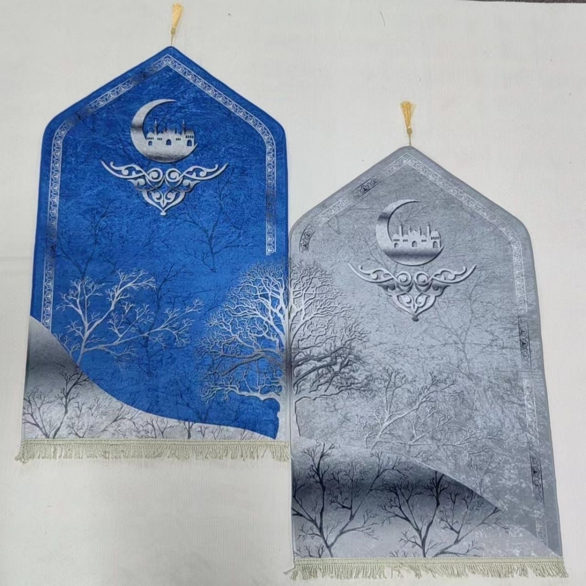 Non-slip printed rug