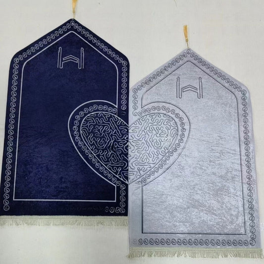 Non-slip printed rug