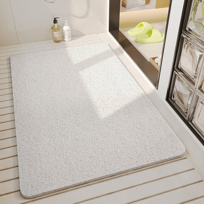Non-Slip PVC Silk Circle Bathroom Floor Mat