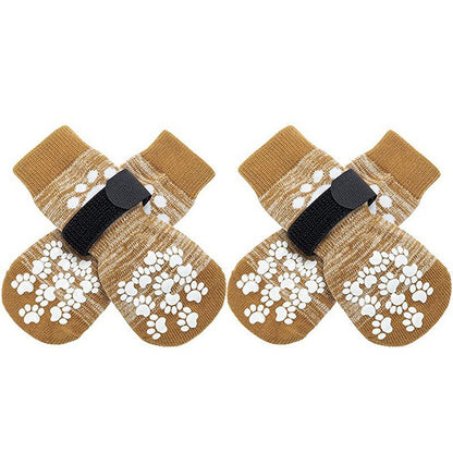 Non-Slip Reflective Dog Socks for Medium Large Breeds
