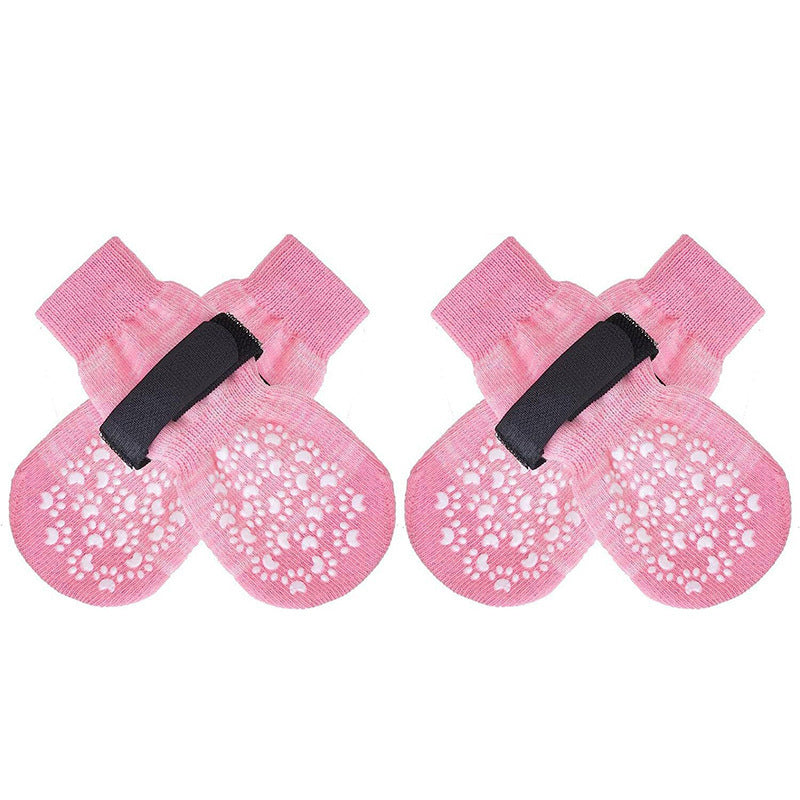 Non-Slip Reflective Dog Socks for Medium Large Breeds