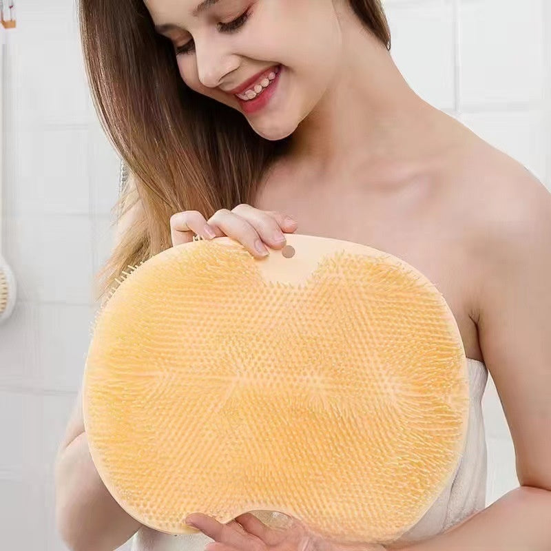 Non-Slip Silicone Foot and Back Scrubber Pad