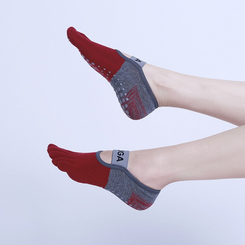 Non-slip yoga socks