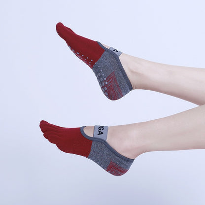 Non-slip yoga socks