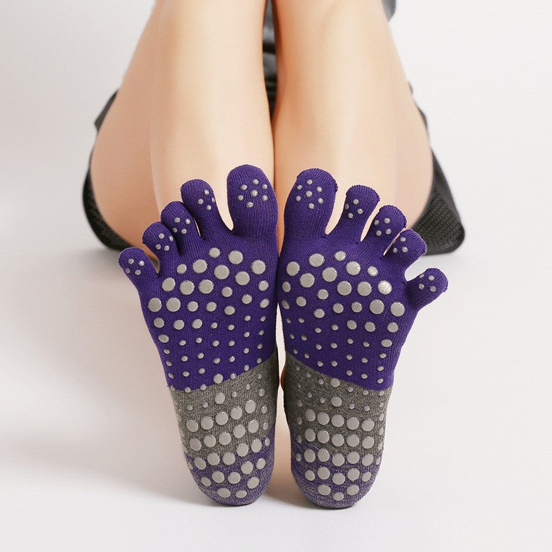 Non-slip yoga socks