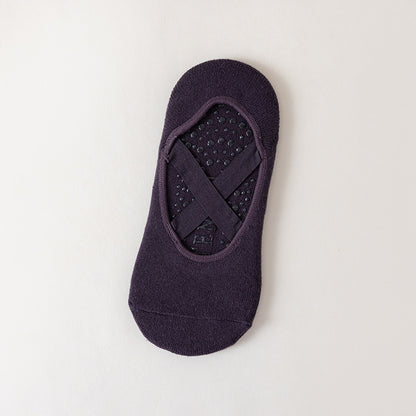 Non-Slip Yoga Socks with Straps