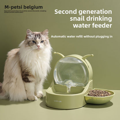 Non-Spill Pet Water and Food Bowl Station