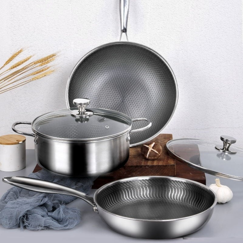 Non-Stick Pot Set (3-Piece)