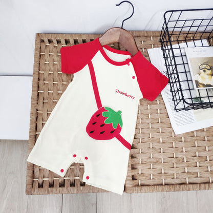 Non-sweaty short-sleeve romper